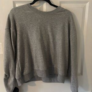 Old Navy Heather Gray Crewneck Sweatshirt